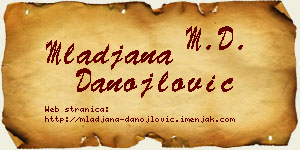 Mlađana Danojlović vizit kartica